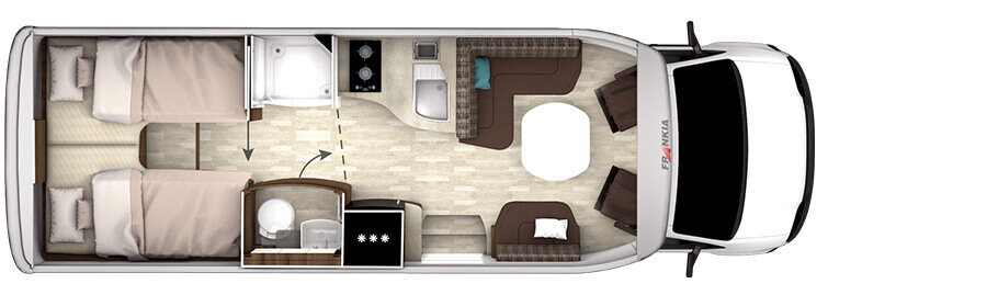 FRANKIA M-Line T 7400 GD