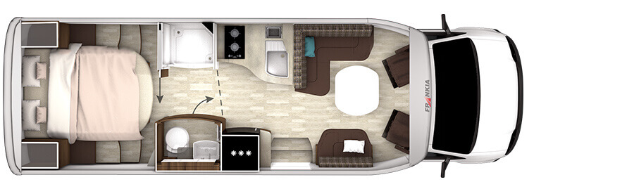 FRANKIA M-Line T 7400 QD